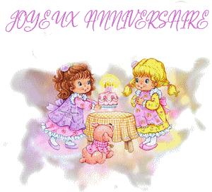 Gif joyeux anniversaire enfants
